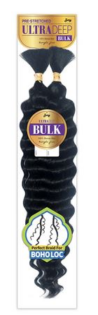 ZURY Ultra Deep Bulk 100% Human Hair Extensions 22