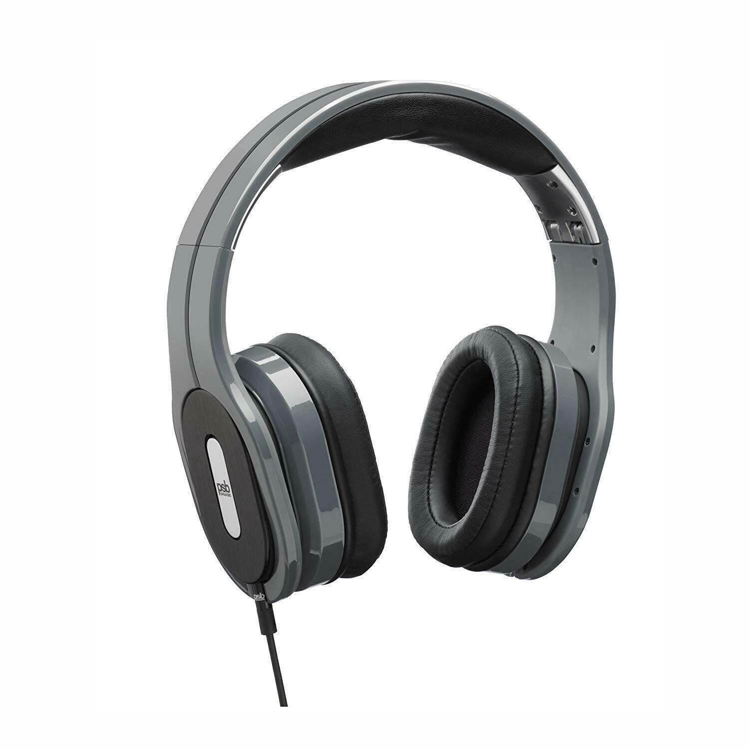 PSB M4U1 Premium Noise-Canceling Over-Ear Headphones with Hi-Fi Sound for Audiophiles - Perfect for Travel, Studio Recording & Home Entertainment