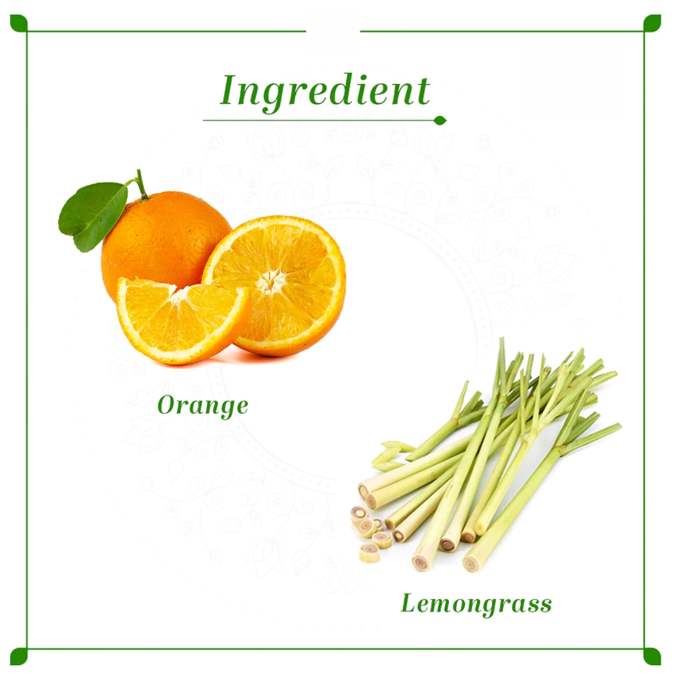 Khadi Natural Orange & Lemongrass Herbal Face Wash for Dry Skin - Organic & Chemical-Free Cleanser for Healthy Glowing Skin (2 Pack, 120ml) - Perfect for Morning & Night Skincare Routine