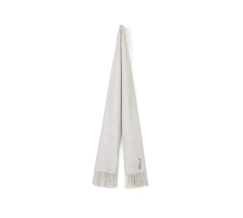 TARRAMARRA® Soft Wool Blend Nonnie Plain Scarf for Women - Warm Winter Fashion Accessory for Office, Travel & Outdoor Activities