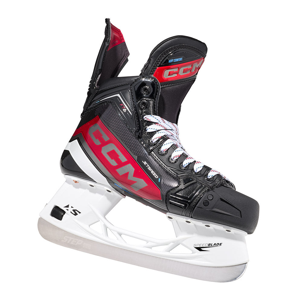 CCM Jetspeed FT6 Senior Ice Hockey Skates - Professional Performance Skates for Men & Women - Perfect for Competitive Games & Training Sessions