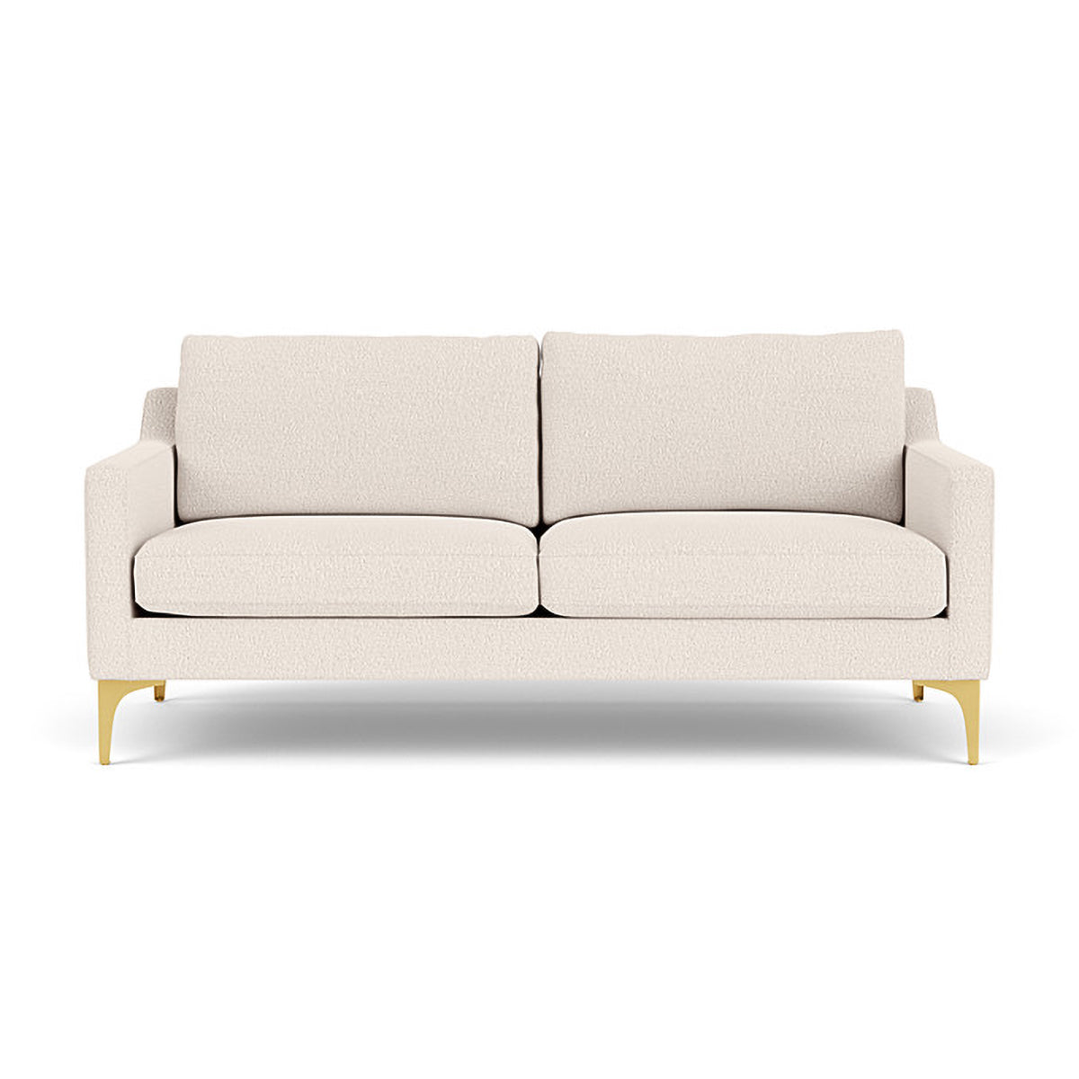 Astha Boucle 2 Seater Sofa - Modern Upholstered Loveseat for Small Spaces | Perfect for Apartments, Living Rooms & Cozy Home Decor