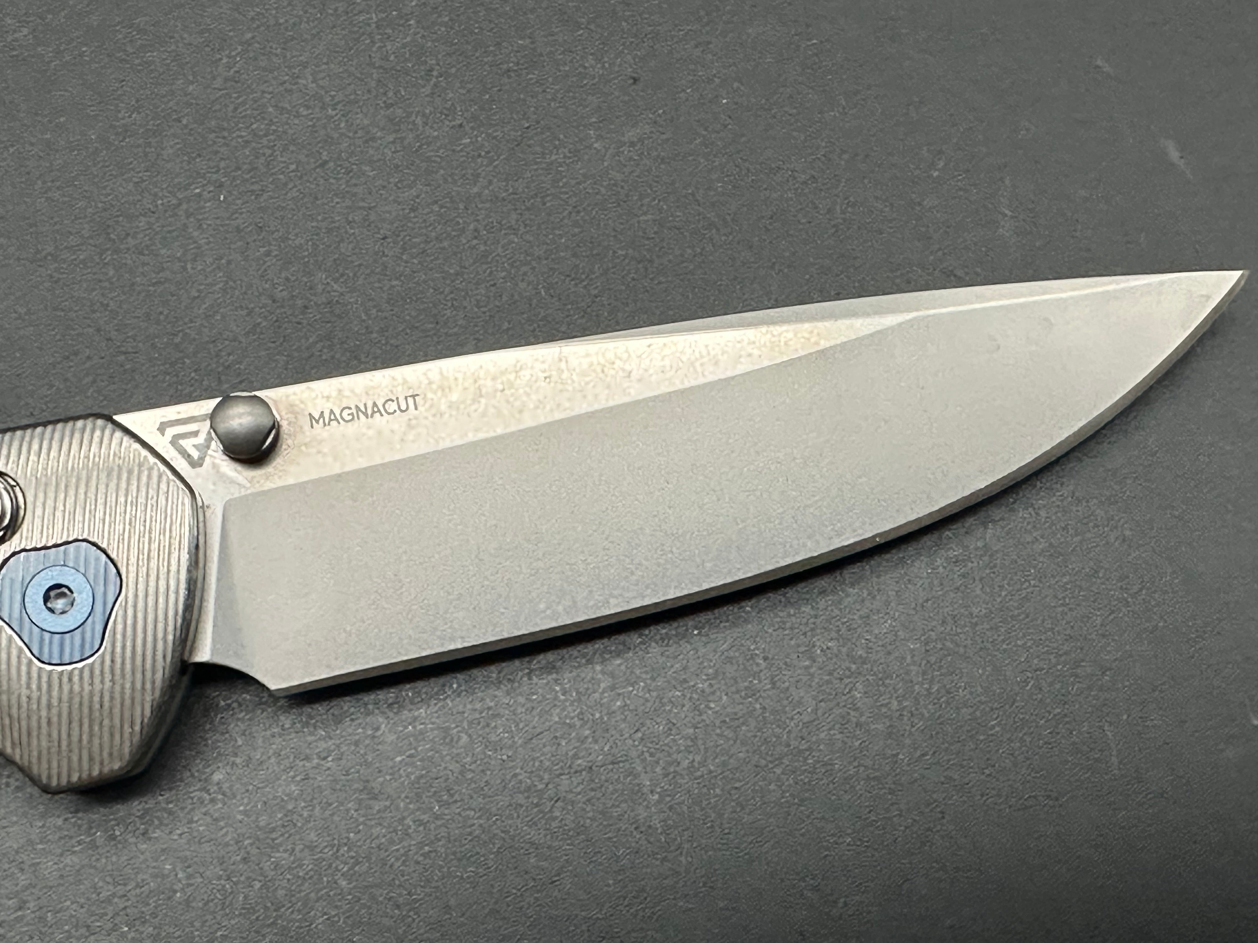 Premium Tactical Titanium Pocket Knife with Magnacut Blade - Durable EDC Folding Knife for Outdoor Camping, Hiking & Survival Gear