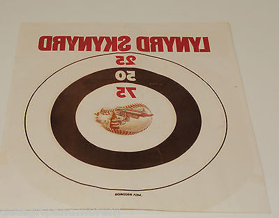 Lynyrd Skynyrd Bulls Eye Logo Iron-On Vintage Patch - Perfect for Jackets, Denim, Bags & DIY Clothing Customization