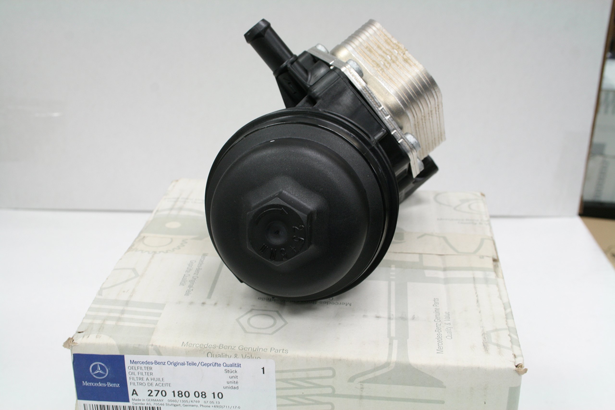Original Mercedes-Benz Oil Filter A2701800810 - Compatible with A-Class & C-Class Models - Perfect for Routine Maintenance & Engine Protection