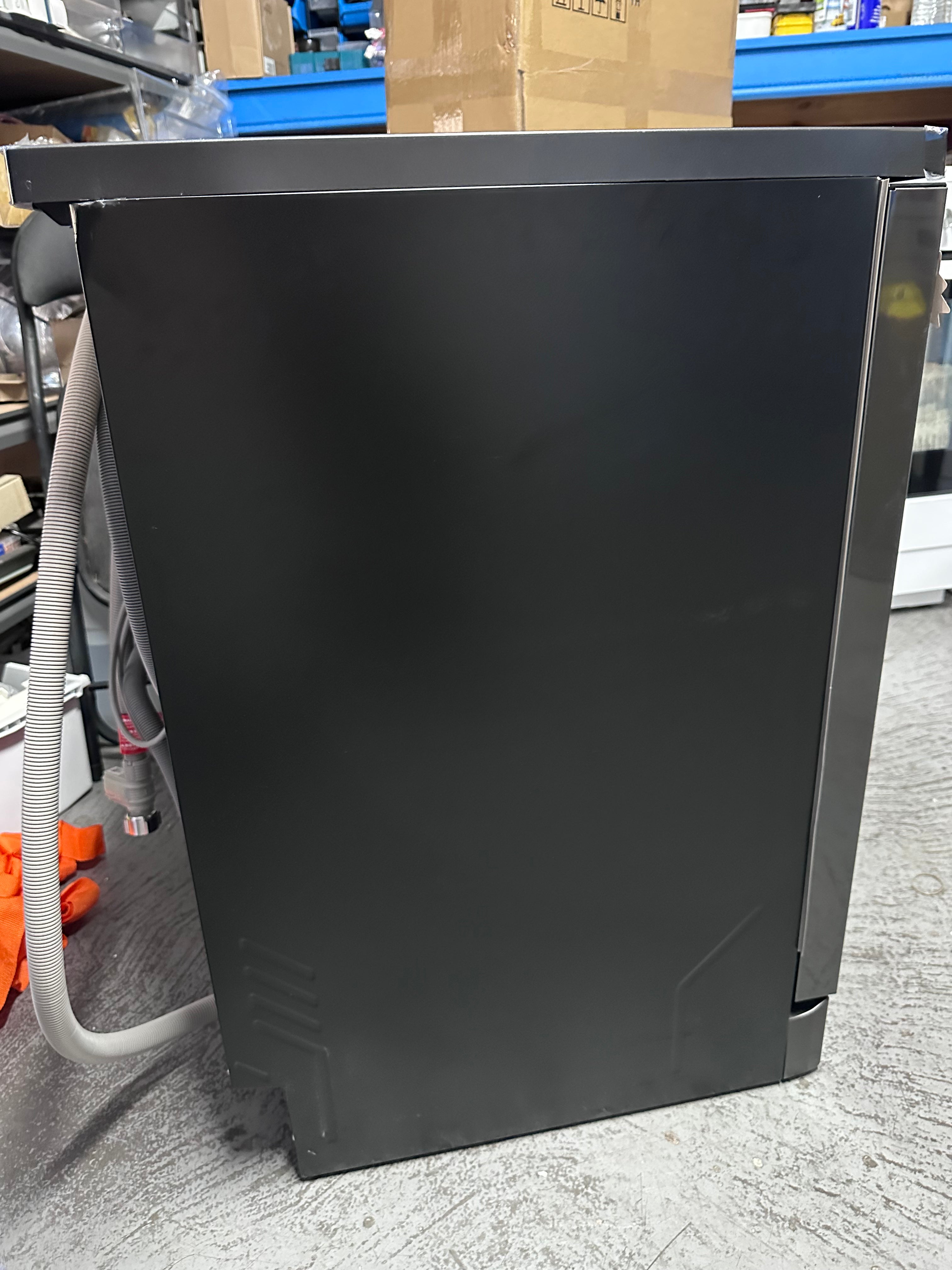 Fisher & Paykel Series 7 Contemporary Freestanding Dishwasher - Black Steel (DW60FC4B2) | Factory Second | Energy Efficient & Quiet Operation for Modern Kitchens
