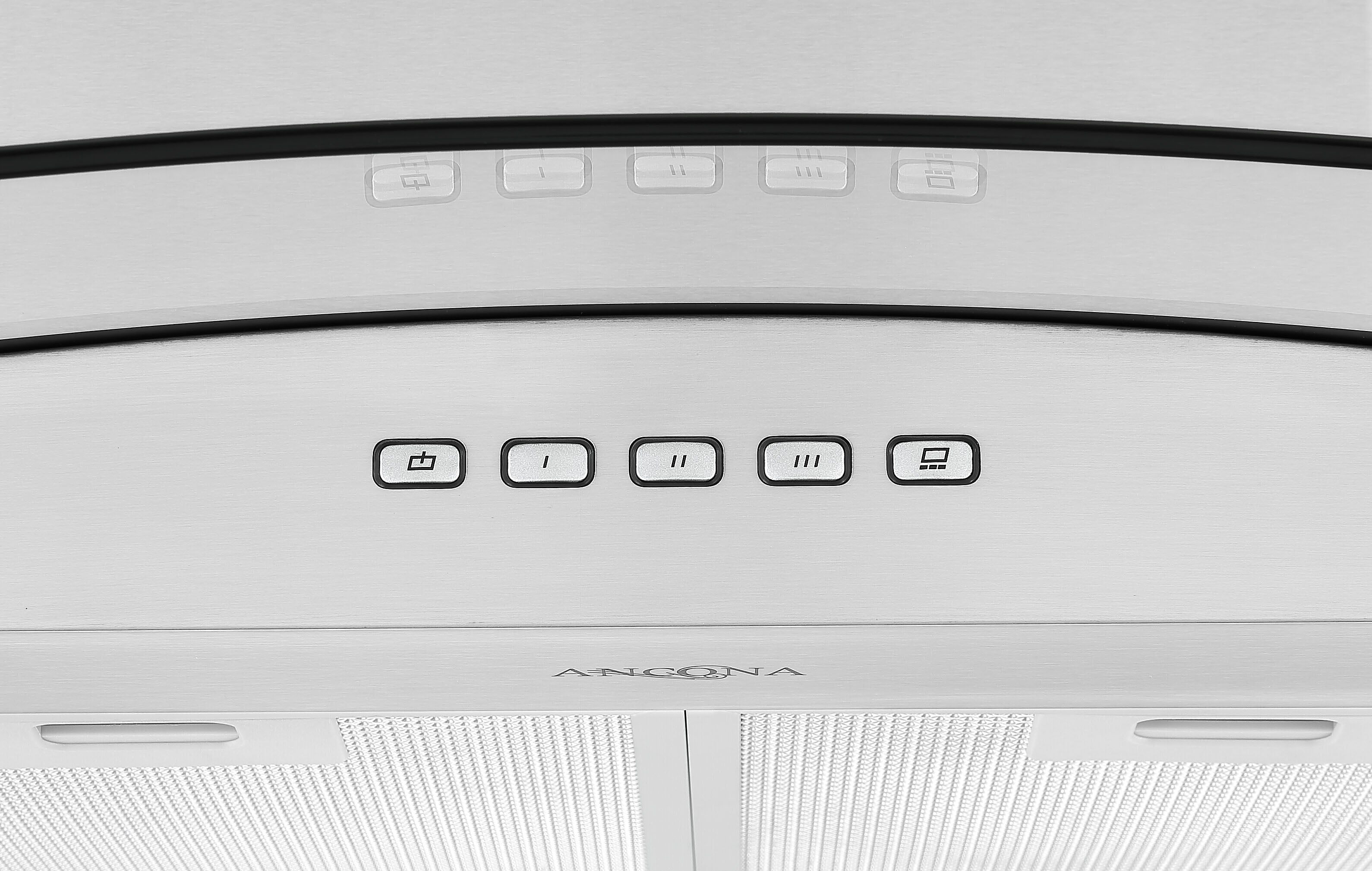 30 Inch Stainless Steel Convertible Wall Mount Range Hood with Glass Canopy - Perfect for Modern Kitchens, Open Concept Homes & Gourmet Cooking Spaces