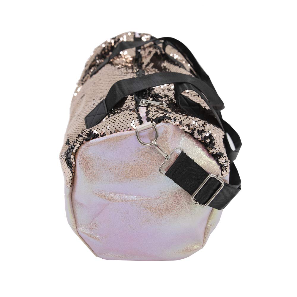 Sparkly Reversible Sequin Dance Duffel Bag for Girls - Perfect for Dance Classes, Competitions & Travel | Just For Kix