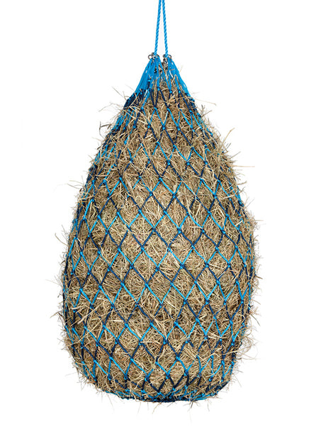 Premium Large Hole Slow Feed Hay Net for Horses - Durable & Tangle-Free Design for Pasture, Stall, and Travel Use
