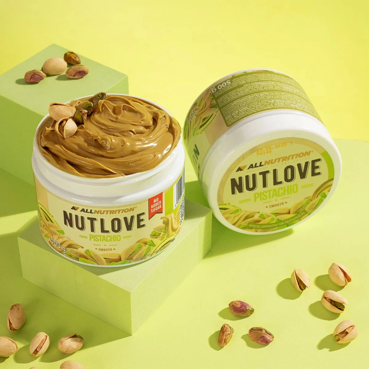Allnutrition Nutlove 500g - Premium Protein Peanut Butter Spread for Fitness & Bodybuilding - High Protein Snack for Gym, Weight Loss & Healthy Lifestyle