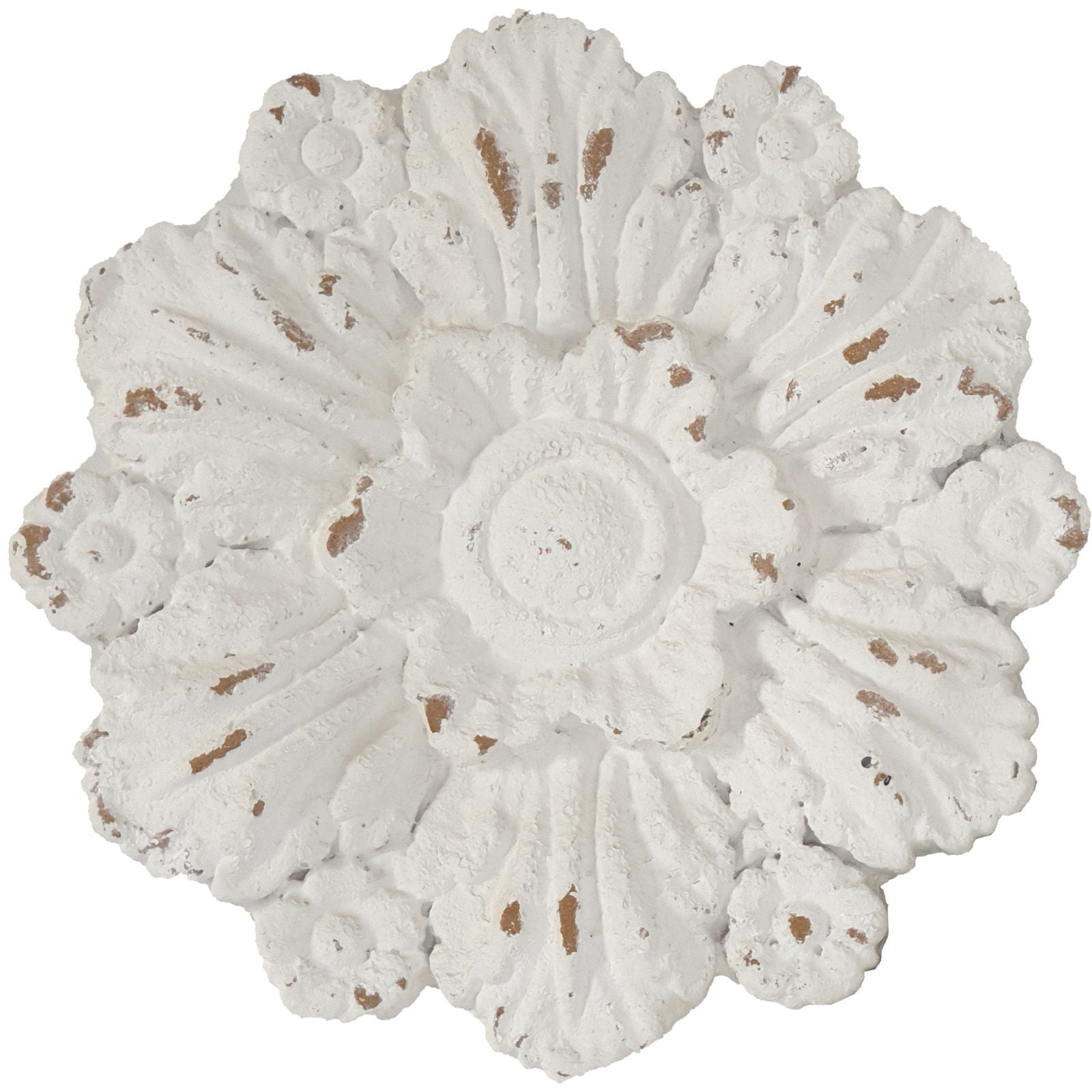 Anthea Circle of Flowers Floral Wall Art Decor - Handmade Botanical Home Decor for Living Room, Bedroom & Office - Perfect for Boho, Farmhouse & Modern Interior Design Styles