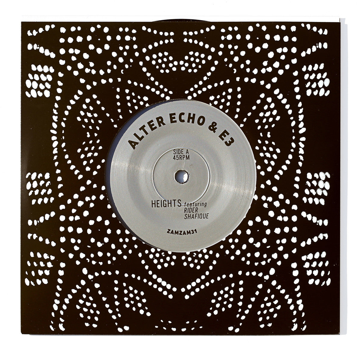 Alter Echo & E3 Heights / The Sound Tonight Vinyl Record - ZamZAM31 by Zam Zam Records | Limited Edition Electronic Music for DJ Sets & Home Listening