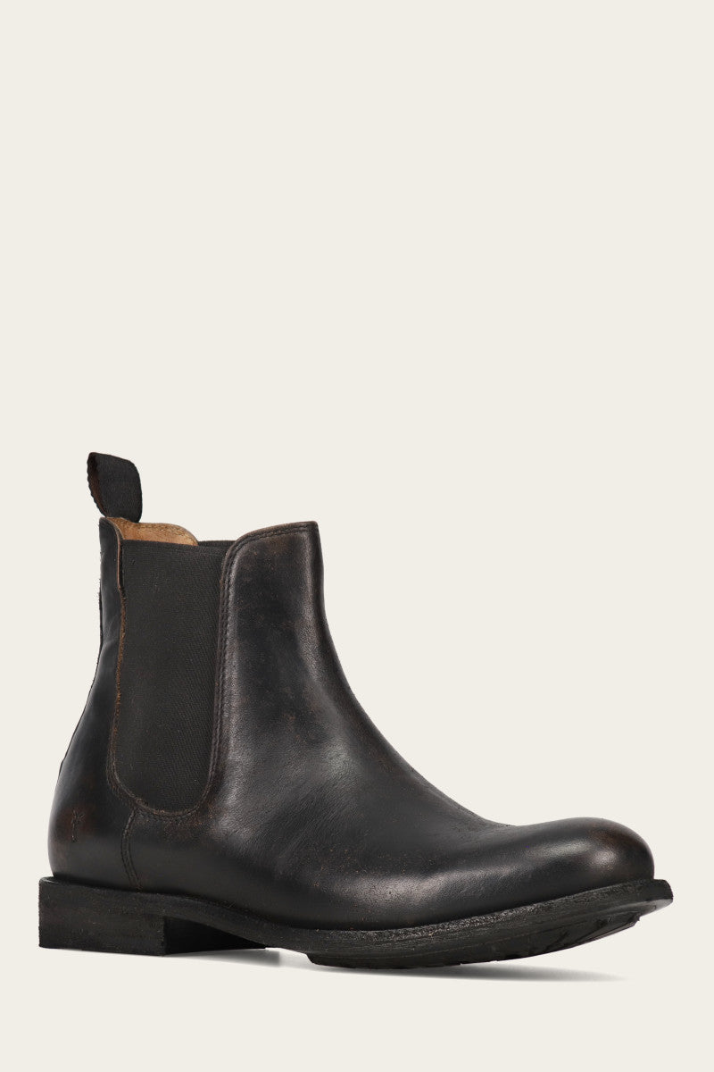 Tyler Flex Chelsea Boots for Men - Comfortable & Stylish Leather Ankle Boots - Perfect for Casual Wear, Office & Outdoor Activities