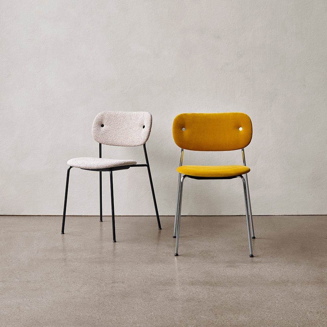 Co Dining Chair - Fully Upholstered Modern Dining Chair for Kitchen, Dining Room & Restaurant | Comfortable & Stylish Seating Solution