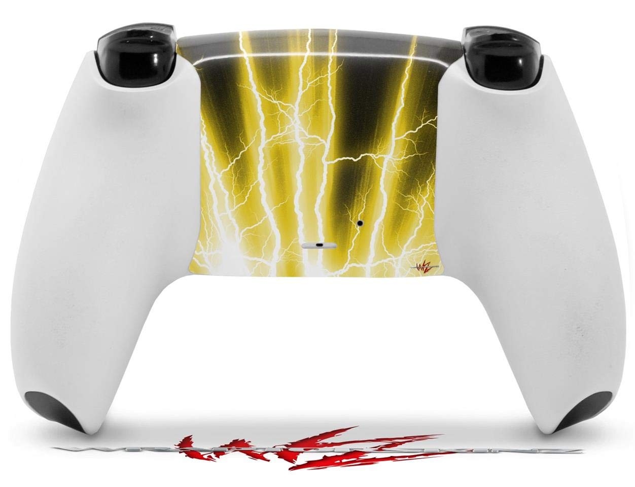 Sony PS5 DualSense Skin Wrap - Lightning Yellow for Gaming Protection
