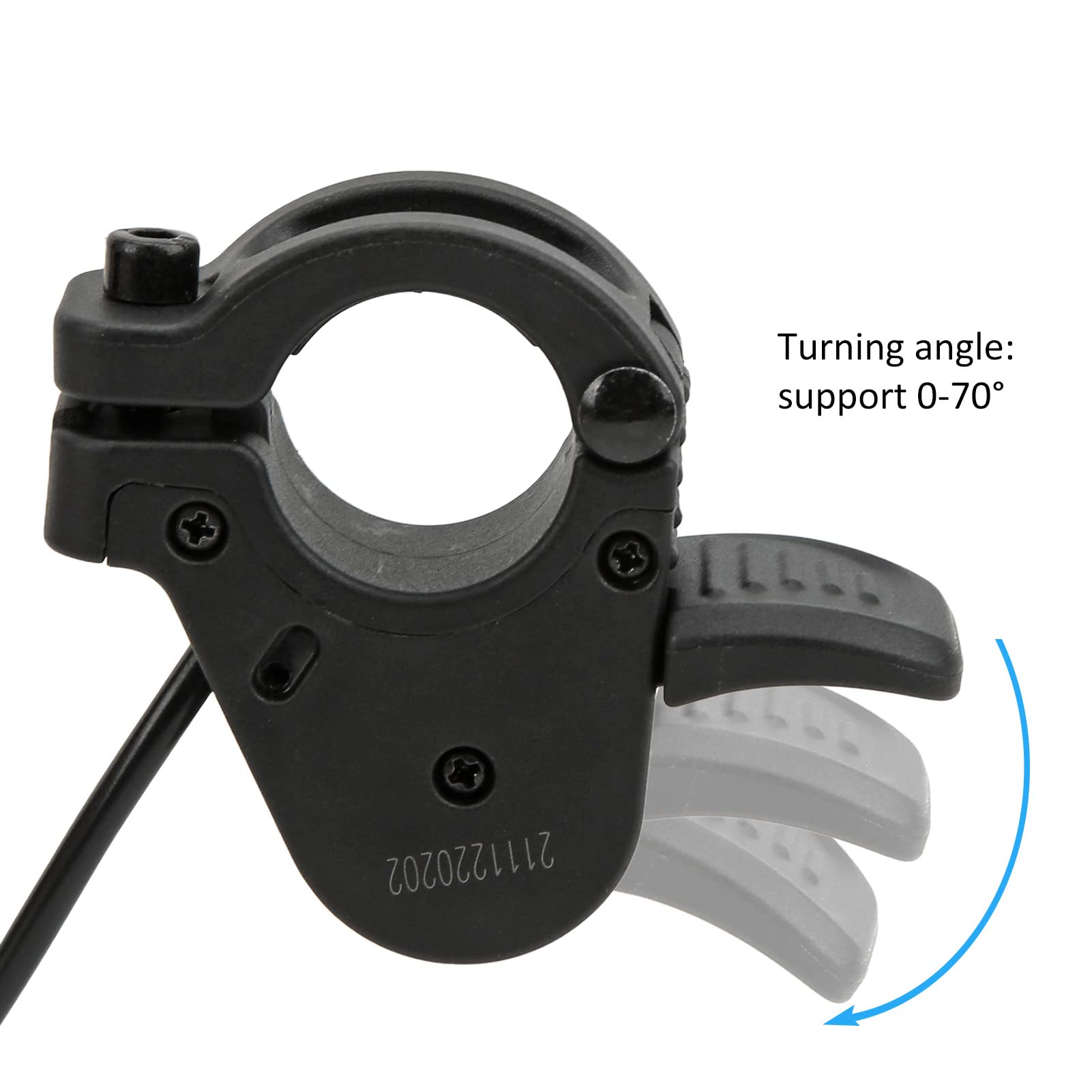 Electric Scooter Thumb Throttle - 300X Speed Control Finger Accelerator for E-Scooters | Perfect for Commuting, Urban Travel & Last-Mile Transportation