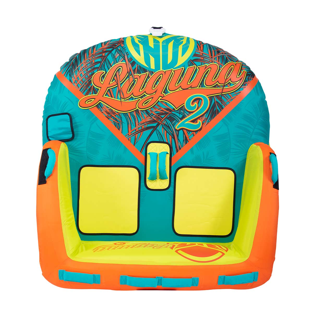 HO Laguna 2-Person Towable Tube for Boating & Water Sports - High-Speed Inflatable Ride for Lakes & Oceans