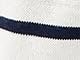 Ivory Navy Stripe