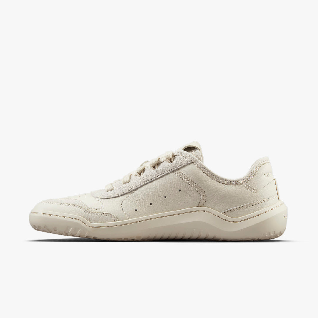 Vivobarefoot Men's Gobi Leather Sneakers - Lightweight Barefoot Shoes for Walking, Travel & Everyday Wear