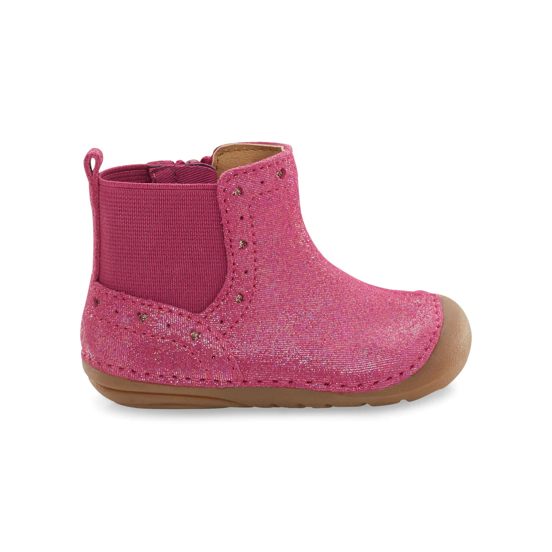 Stride Rite Berry Agnes 2.0 Soft Motion Toddler Boots - Waterproof Winter Snow Boots for Girls & Boys, Non-Slip Warm Shoes for Outdoor Play & Walking - Perfect for Snowy Days & Cold Weather