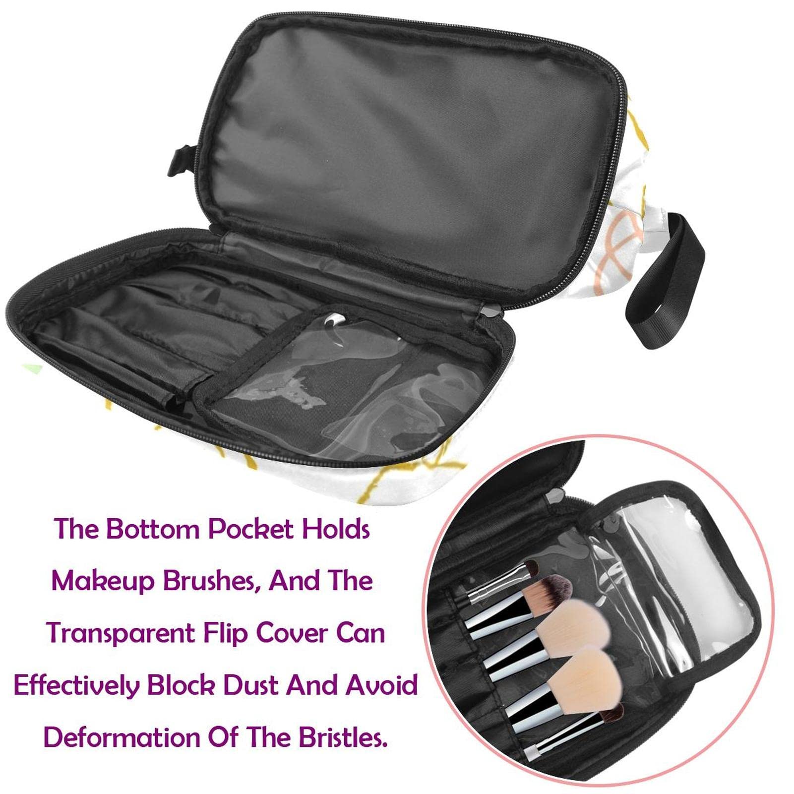 Large Makeup Bag for Women - Travel Cosmetic Organizer with Shiba Inu Dog Design, Waterproof Toiletry Pouch | Perfect for Vacation, Gym, Business Trips & Daily Essentials Storage