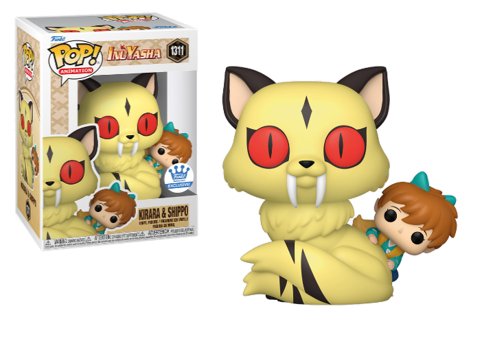 Inuyasha Kirara and Shippo Funko Pop! Vinyl Figure (Chase Variant) - Anime Collectible for Fans & Home Decor Display