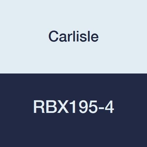 CARLISLE RBX195-4 Rubber Gold Ribbon Cog-Band Belts - 4 Pack, 21/32