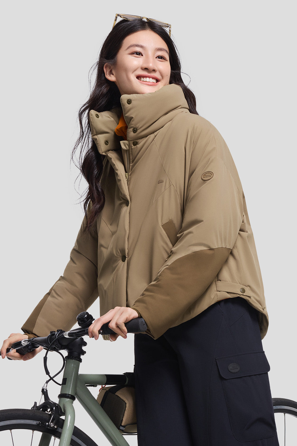 HeatGuard Women's High Warmth Stand Collar Winter Jacket - Cozy Outerwear for Cold Weather, Snow Activities & Daily Commute