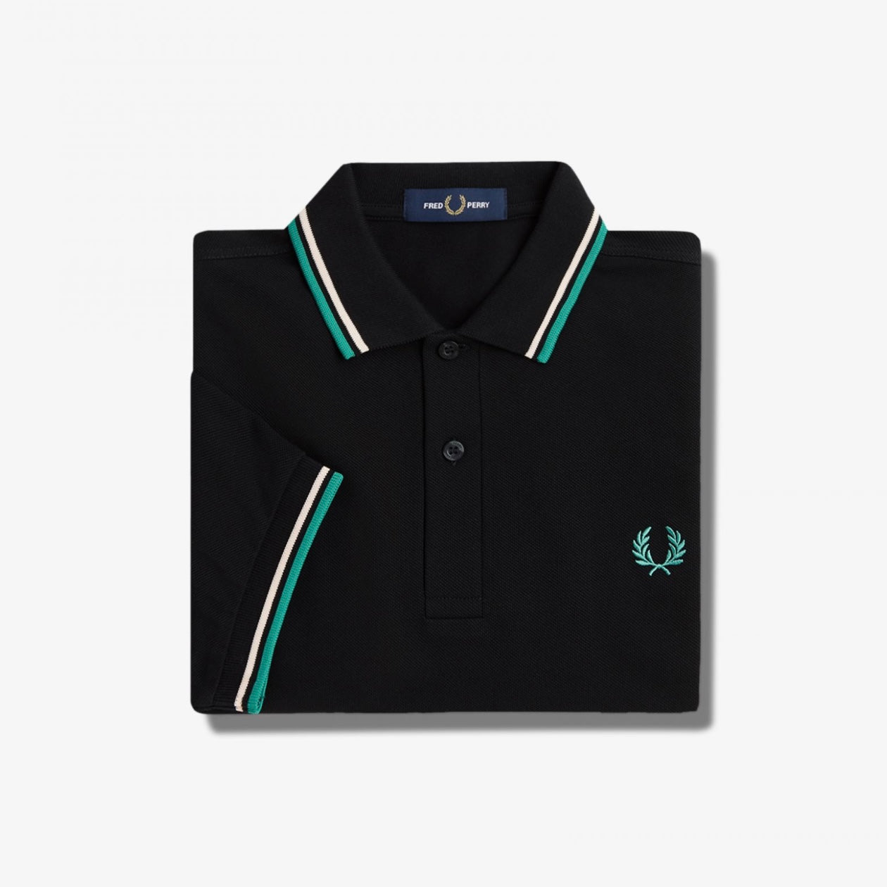 Fred Perry Twin Tipped Polo Shirt for Men - Classic Cotton Short Sleeve Casual Shirt with Embroidered Logo | Perfect for Golf, Office Wear & Summer Outfits