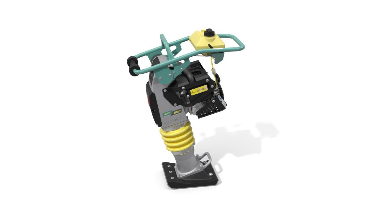 ATR 68P Heavy Duty Rammer - High Performance Construction Compactor for Soil & Asphalt - Perfect for Landscaping, Road Work & DIY Projects