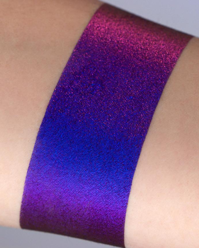 Multi Chrome Loose Eyeshadow - Midnight Original Shimmer Pigment | Long-Lasting Metallic Eye Makeup for Party, Night Out & Special Occasions