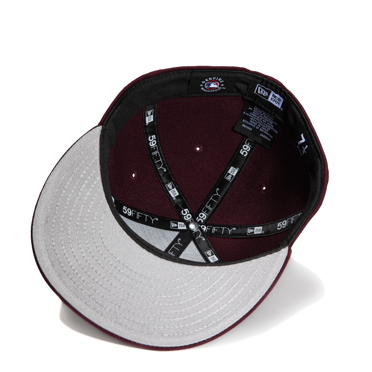 New Era 59Fifty Arizona Diamondbacks Mexico Flag Patch Snapback Hat - Maroon, Black & White | Official MLB Licensed Baseball Cap for Fans, Streetwear & Sports Enthusiasts