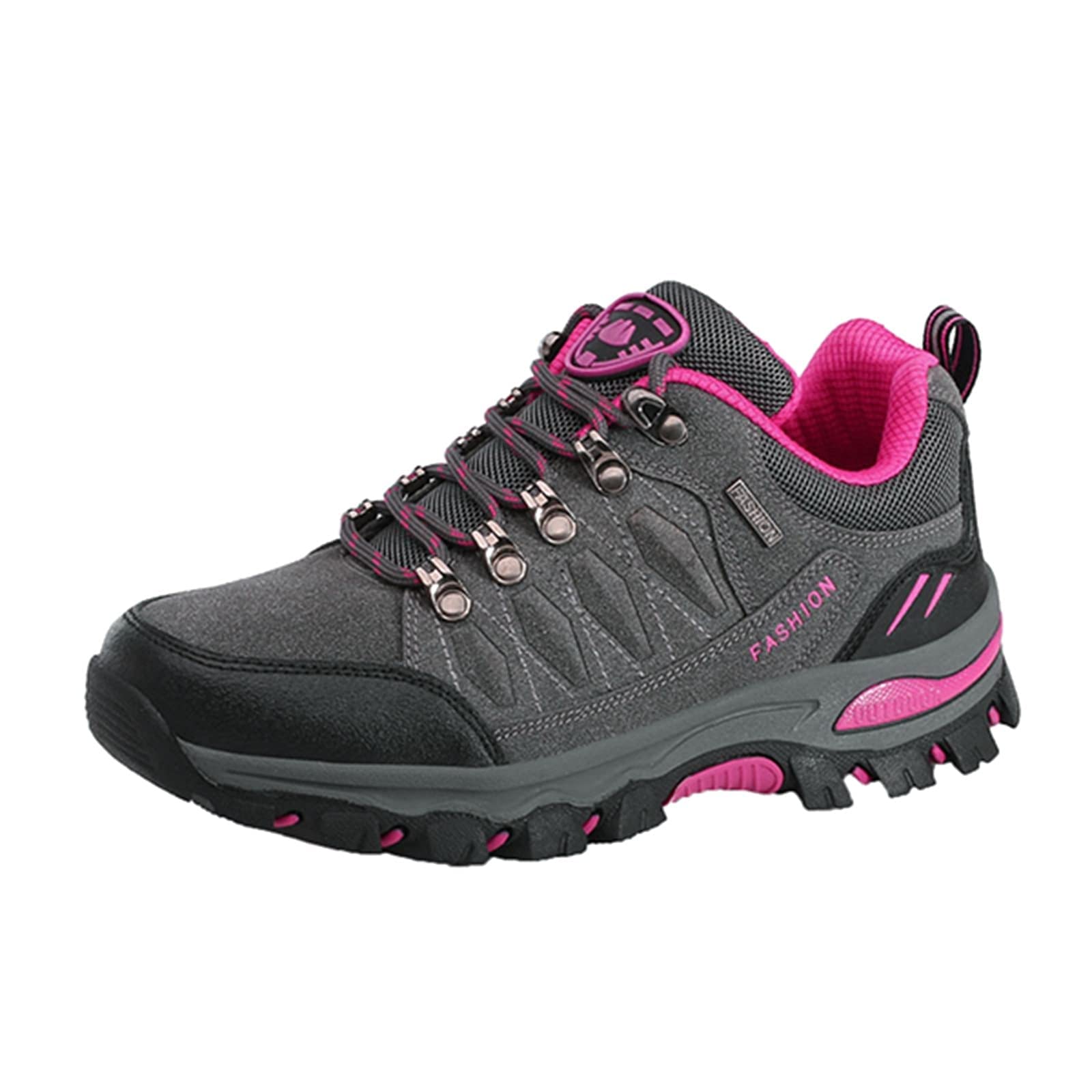 BORAMAX Women's Waterproof Hiking & Running Shoes - Lightweight Outdoor Sneakers for Trail, Climbing, Trekking - Perfect for Hiking, Gym, Travel & Daily Wear