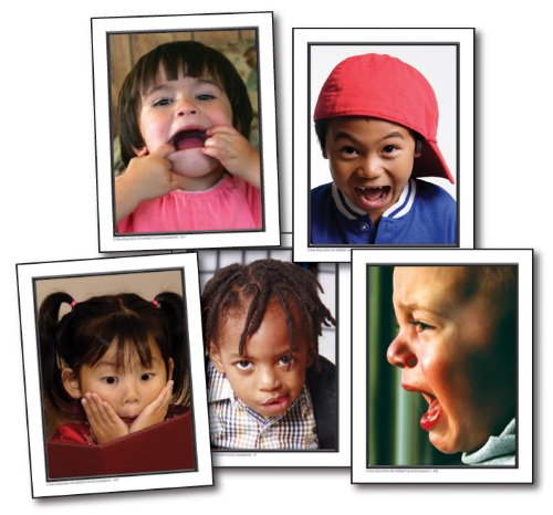 Key Education - Facial Expressions Learning Cards for Kids | Social Emotional Learning (SEL) Flashcards | Autism & Special Needs Teaching Tool | Classroom & Homeschool Activities