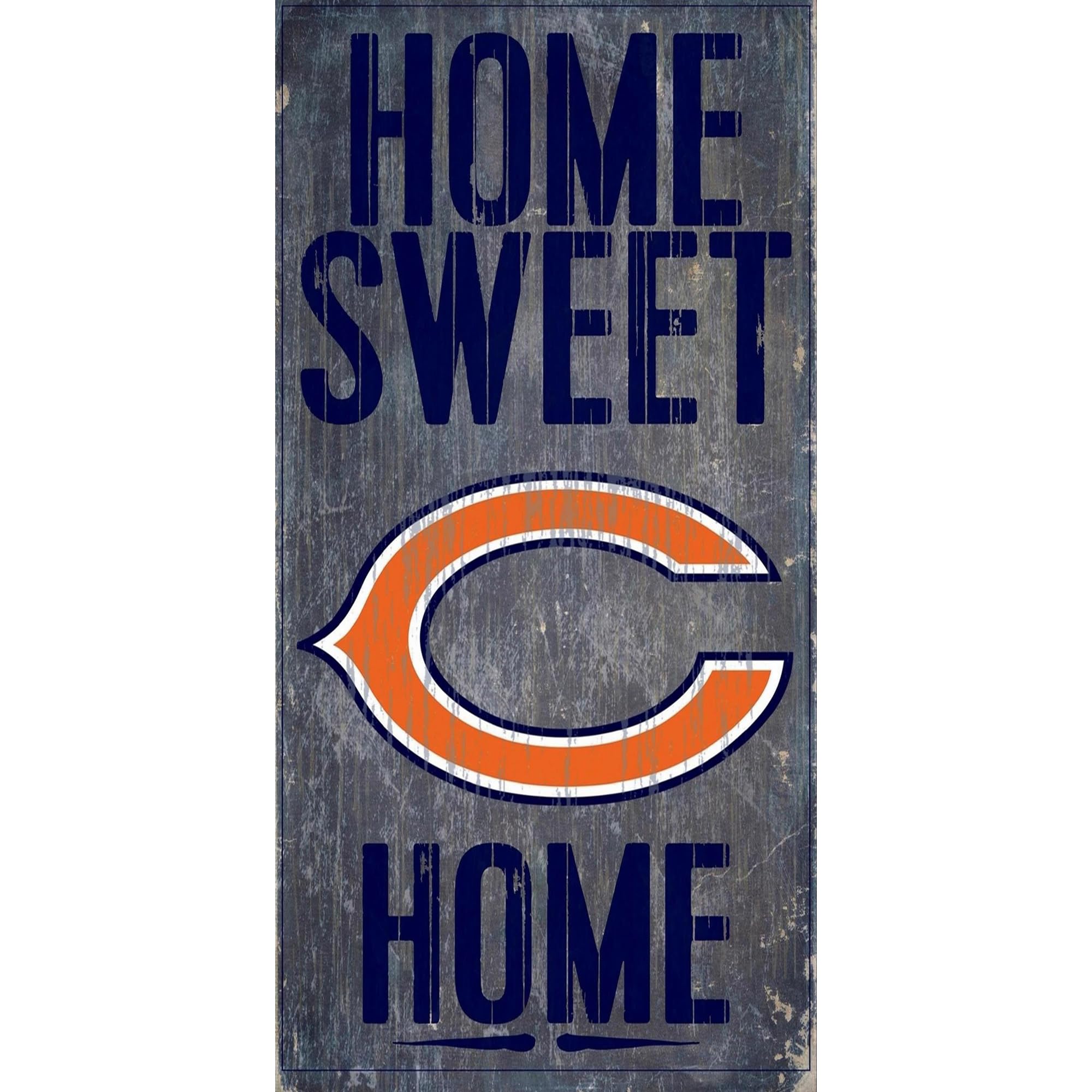 Tennessee Titans 6x12 Inch Wooden Home Sweet Home Sign - Perfect for Game Room, Man Cave, and Titans Fan Gifts