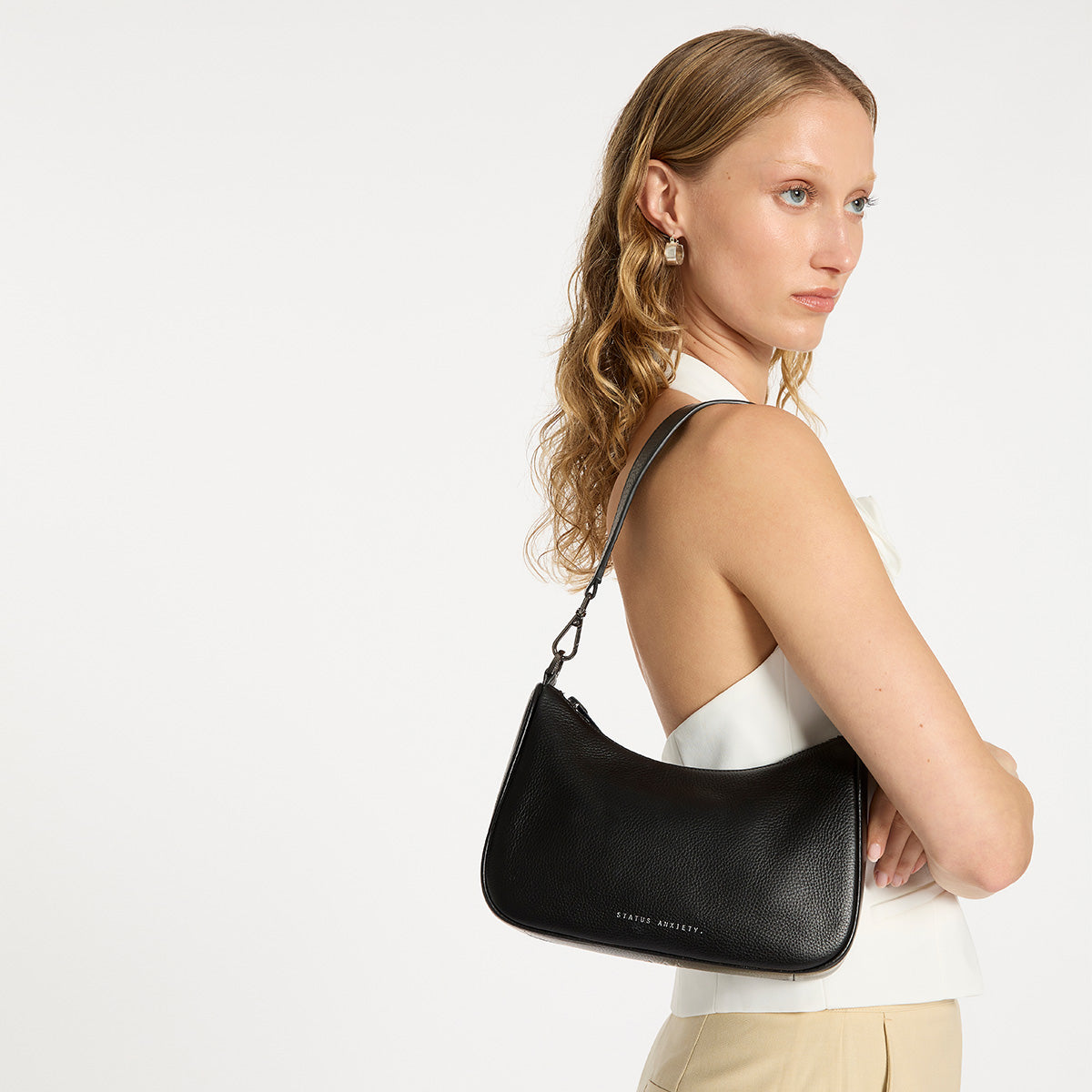 Look Both Ways Crossbody Bag - Stylish Black Shoulder Purse for Women | Perfect for Everyday Use, Travel & Shopping