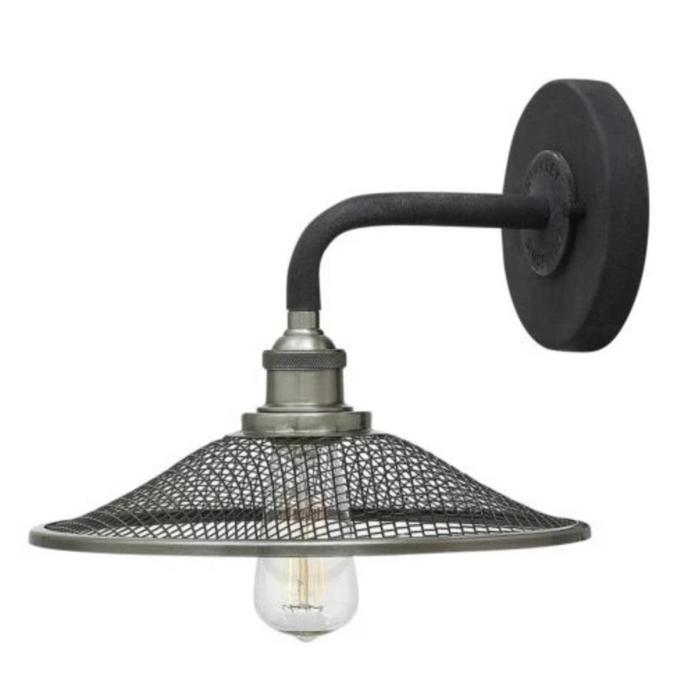 Vintage Wall Sconce Light Fixture - Antique Brass Finish with Clear Glass Shade for Bedroom, Living Room, or Hallway Lighting Decor