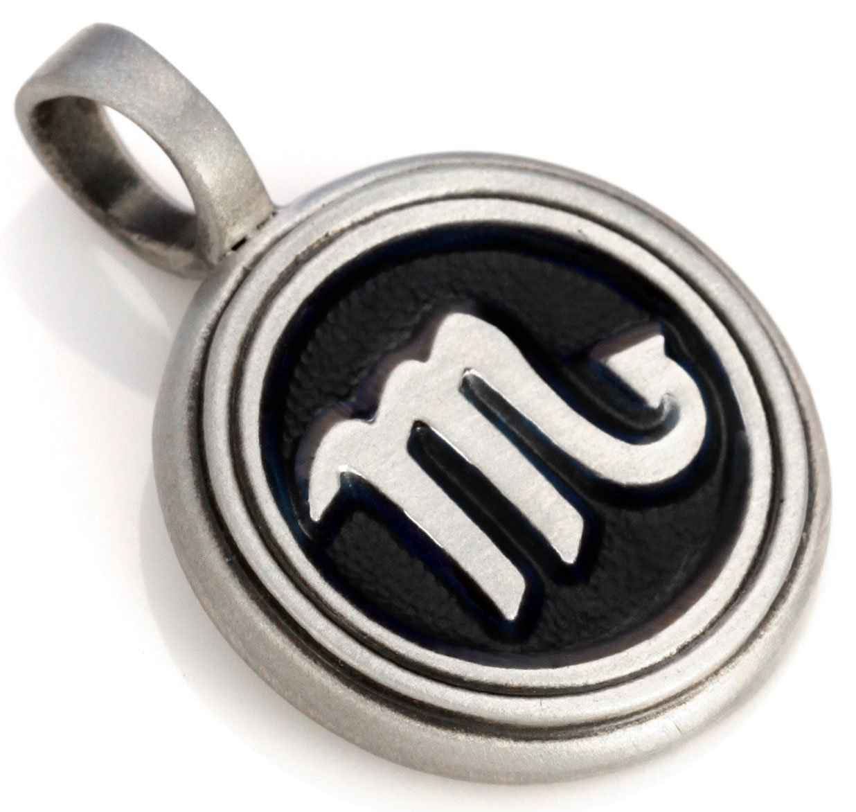 Scorpio Zodiac Pendant Necklace - Handcrafted Resin & Metal Zodiac Sign Jewelry (Z11) - Perfect for Birthdays, Astrology Gifts & Spiritual Fashion Accessories
