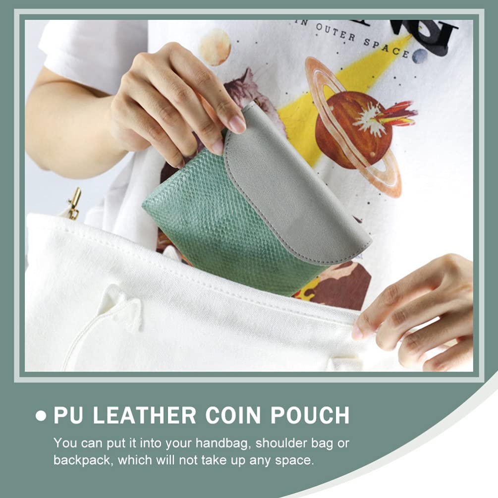 Premium Snake-Print PU Leather Sanitary Napkin Storage Bag & Coin Wallet - Stylish Change Purse for Women, Perfect for Travel, Gym, and Everyday Use