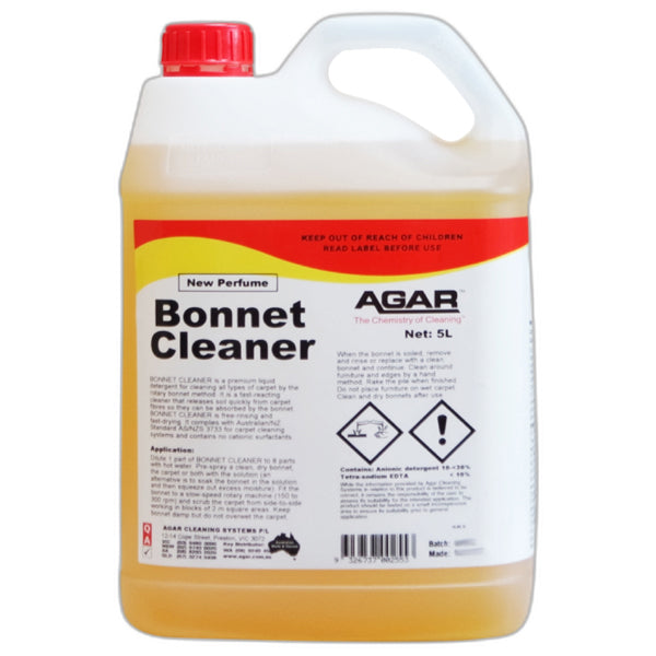 Premium Agar Bonnet Cleaner for Carpets - Deep Cleaning Carpet Detergent for Home, Office & Auto Use