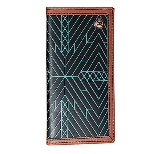 Aztec Embossed -- Turquoise