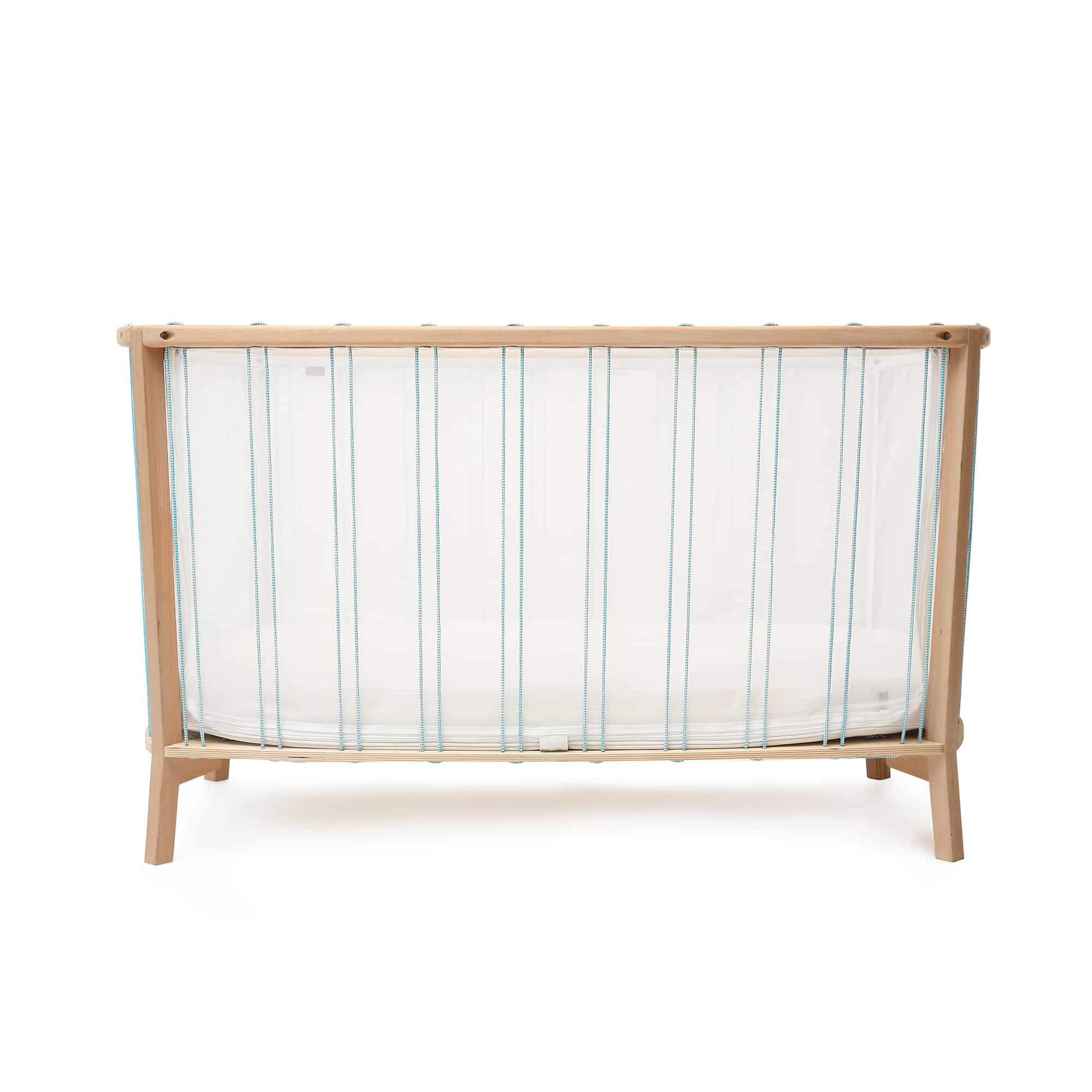 Charlie Crane Kimi Baby Bed with Organic Mattress - Safe & Comfortable Nursery Crib for Newborns & Toddlers - Perfect for Bedrooms, Daycare & Travel