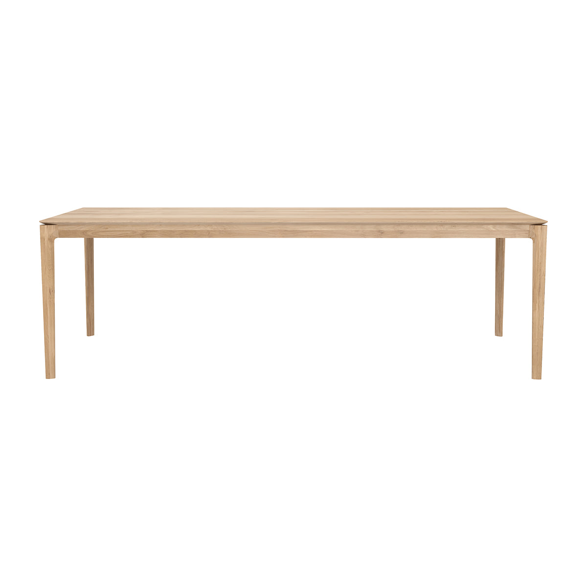 Premium Oak Dining Table - 240cm Solid Wood Farmhouse Table for 8 - Rustic Kitchen & Dining Room Furniture for Family Gatherings & Dinner Parties