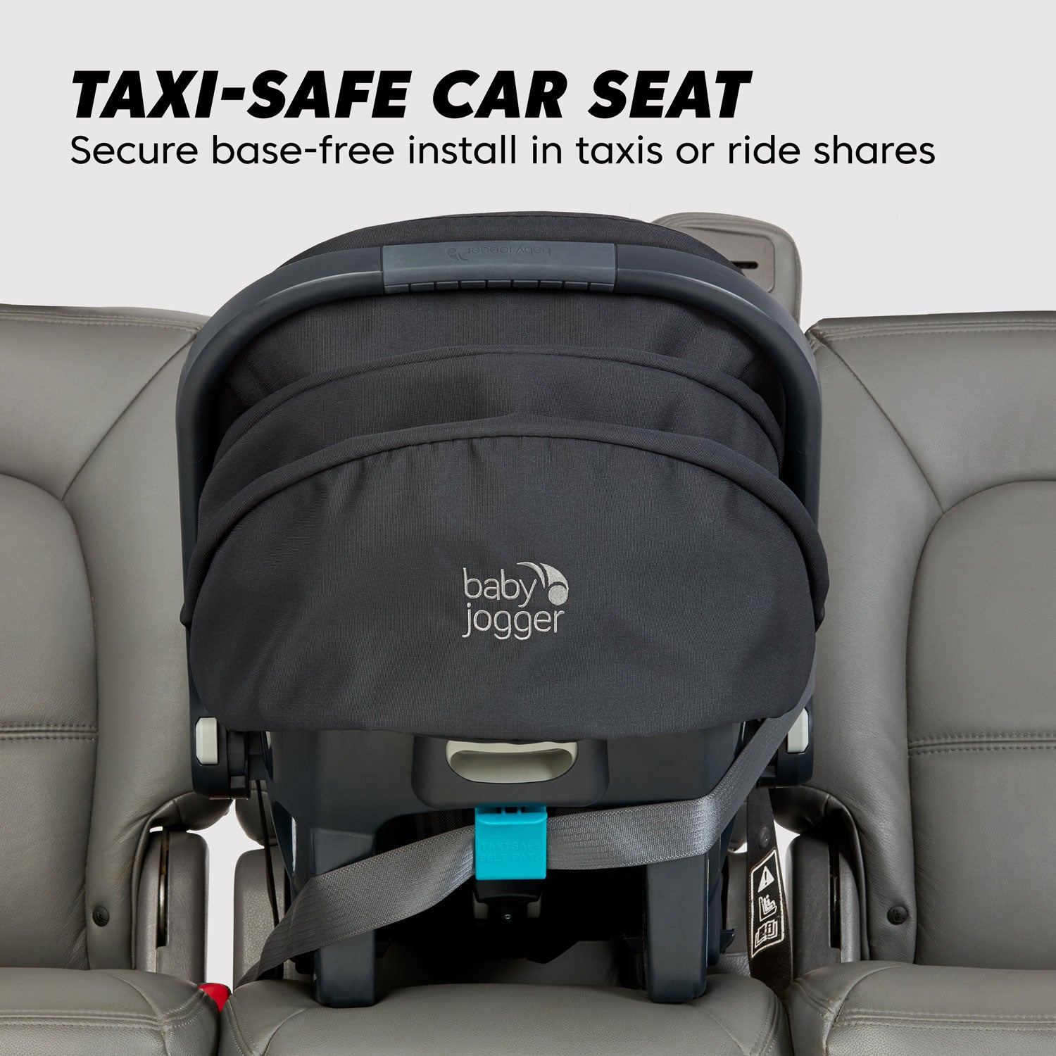 Baby Jogger City GO 2 Infant Car Seat - Lightweight & Safe for Newborns to 35 lbs | Easy Installation & Comfortable for Travel | Perfect for Stroller Compatibility & Daily Errands