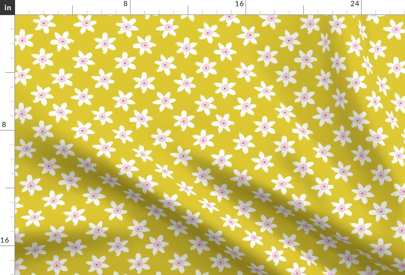 Forest Spring Flowers Floral Beach Abstract Printed Minky Fabric Fat Quarter - Soft Plush Material for Sewing Baby Blankets, Quilt Backing & DIY Plush Toys - Perfect for Nursery Decor, Craft Projects & Home Accessories