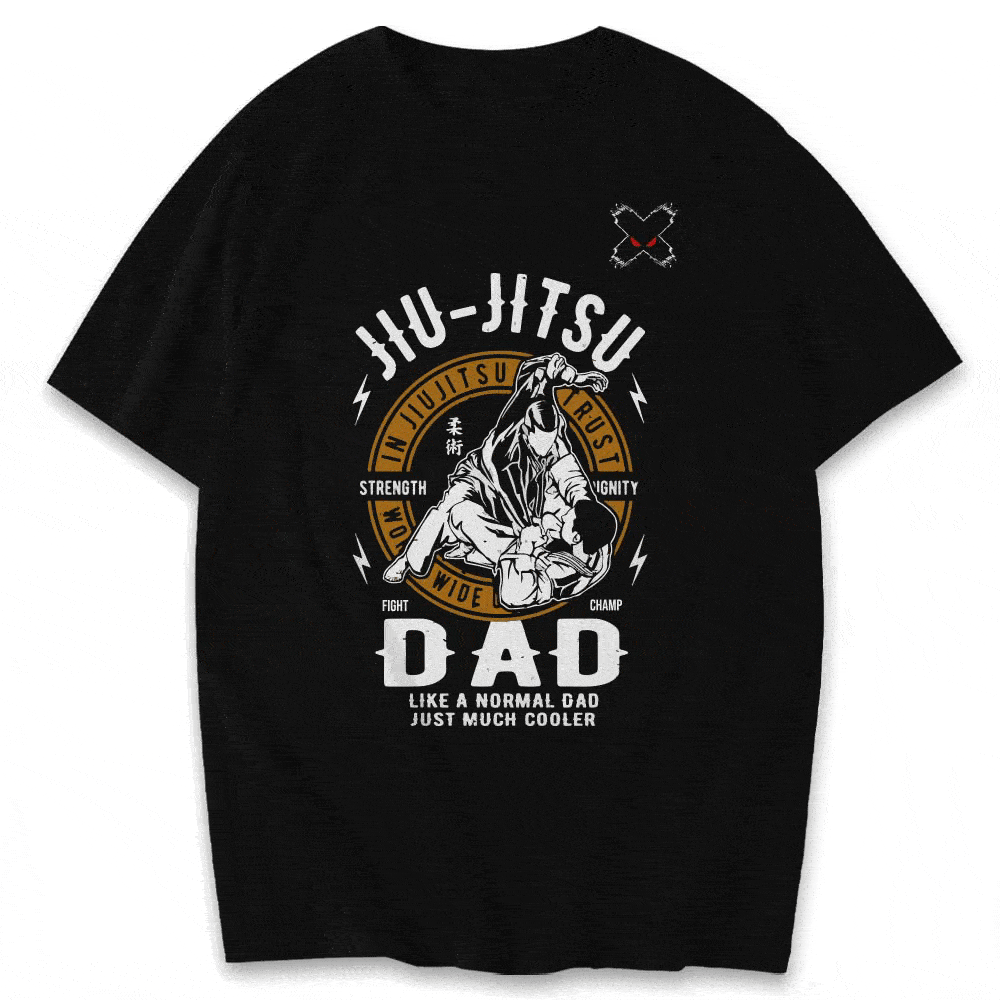 Best Jiu Jitsu Shirts for Dads - Comfortable & Durable Training Tees for BJJ Enthusiasts - Perfect for MMA, Grappling & Brazilian Jiu-Jitsu Practice