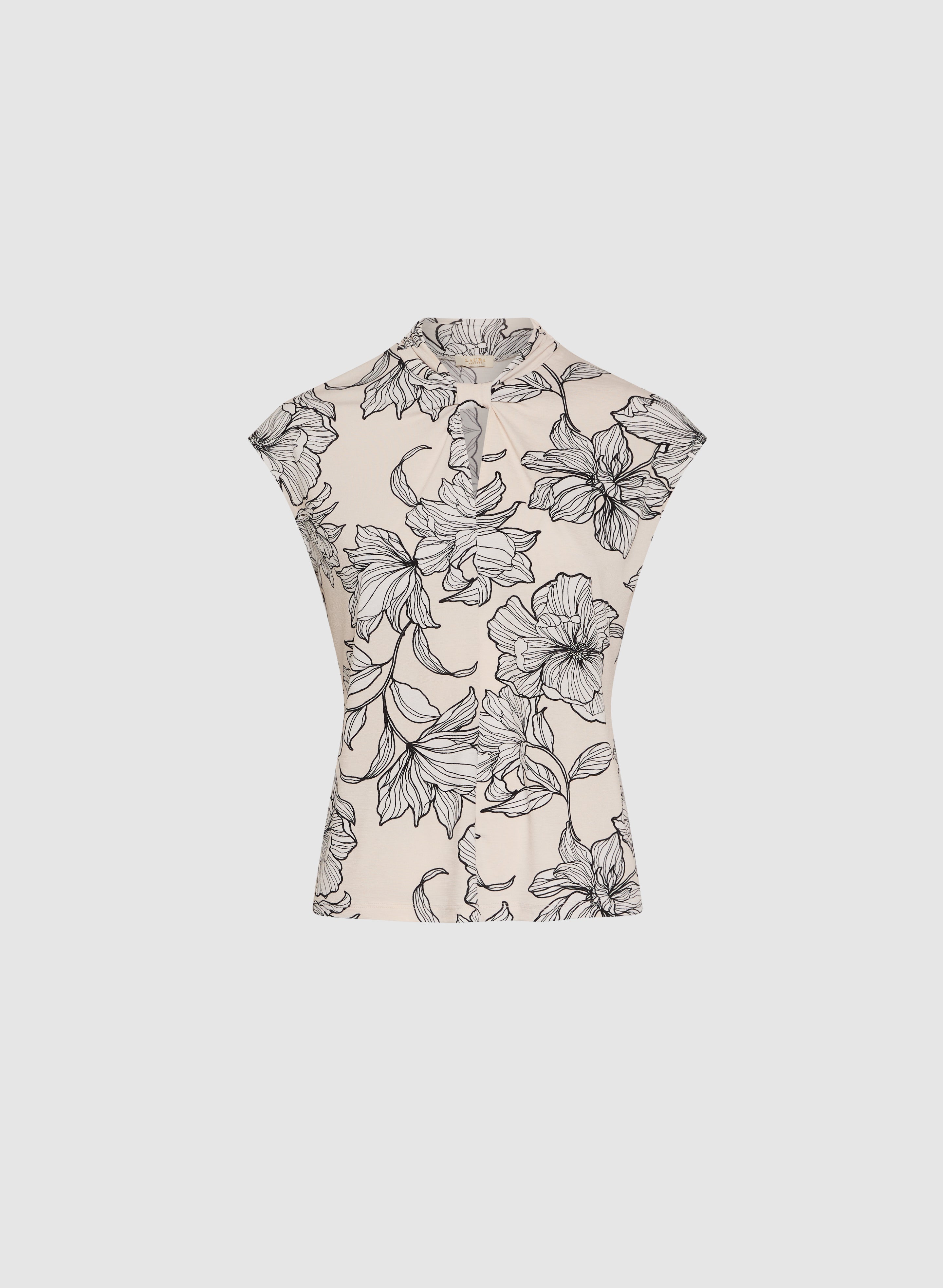 Floral Print Women's Blouse - Lightweight Summer Tops for Casual Wear & Office Outfits | Perfect for Date Nights & Outdoor Events