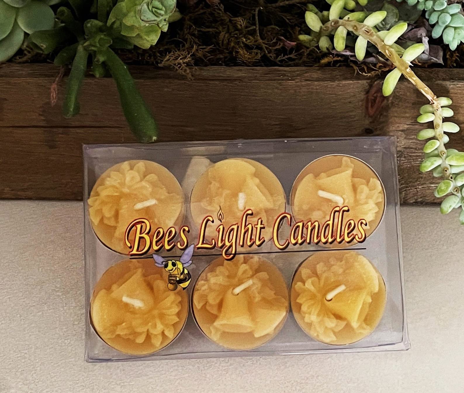 100% All Natural Beeswax Tealight Candles in Aluminum Holders - 200 Pack | Pure, Hypoallergenic, Eco-Friendly | Perfect for Winter Gifts, Home Decor, Aromatherapy & Romantic Ambiance