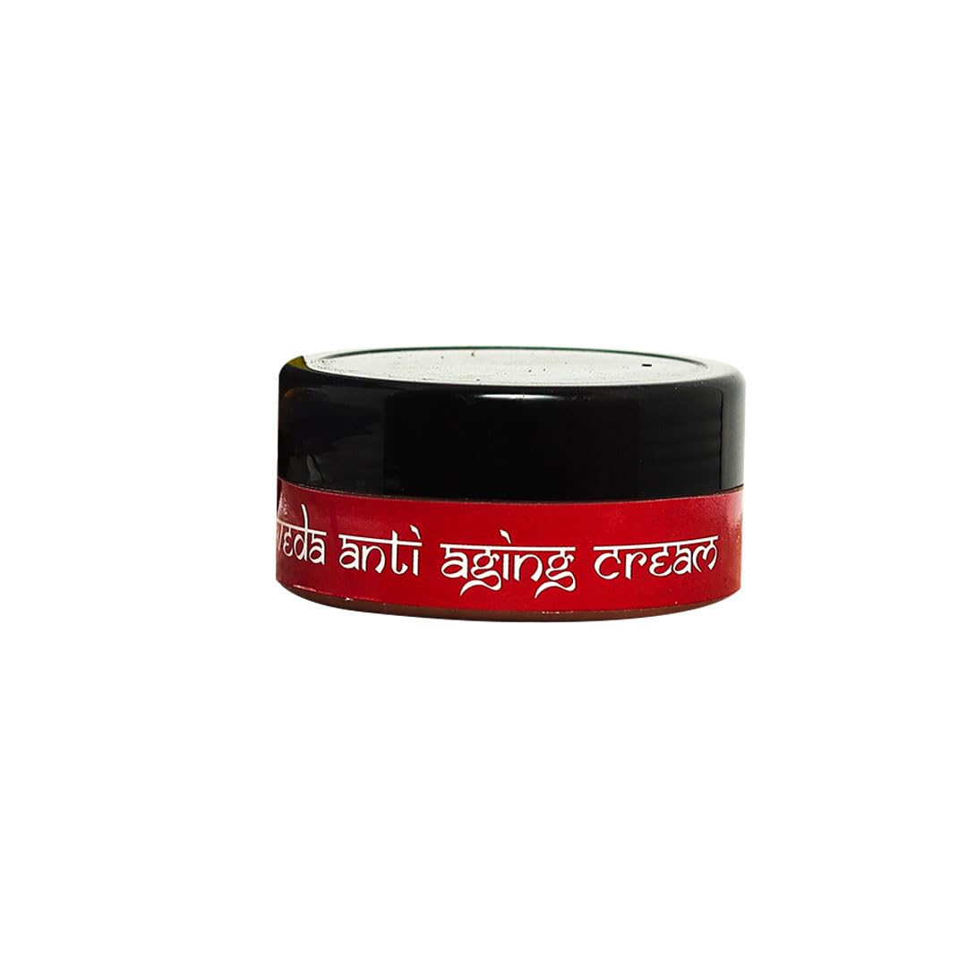 Kasturveda Anti-Aging Face Cream for Women & Men - 25g Hydrating Moisturizer with Natural Ingredients | Reduces Wrinkles & Fine Lines | Perfect for Daily Skincare Routine & Night Care