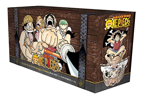 One Piece Box Set: East Blue and Baroque Works, Volumes 1-23 - Premium Manga Collection for Anime Fans | Perfect Gift for Otaku, Home Library Display & Comic Con Events